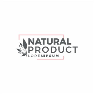 天然产物矢量logo设计素材