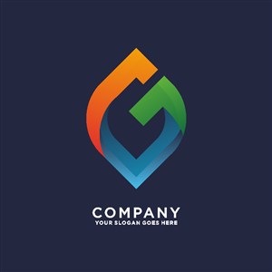 企业标志图标矢量logo设计素材