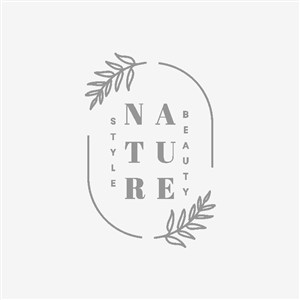 自然护肤品化妆品logo设计