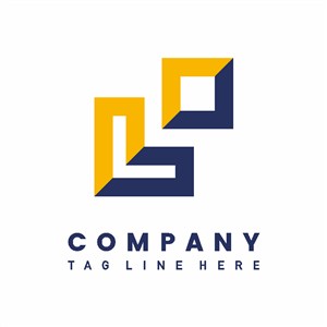 几何图案标志图标公司logo设计素材