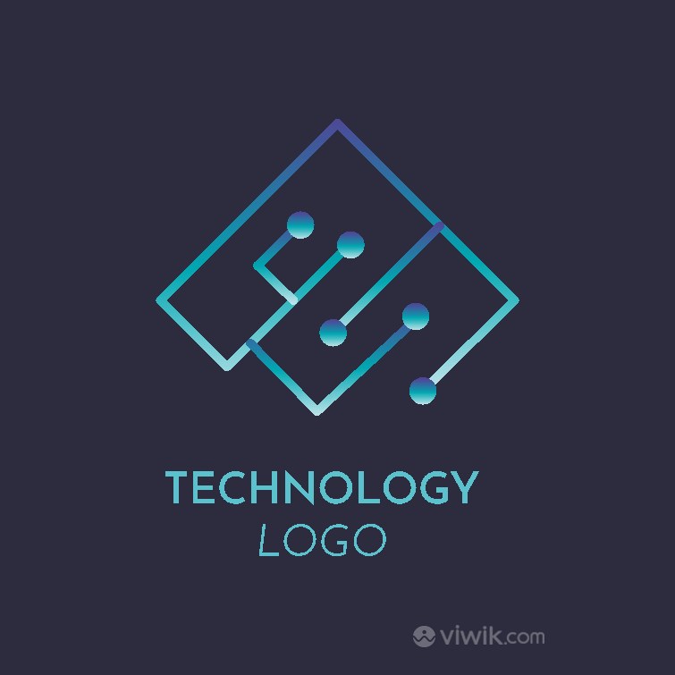 科技感图标公司logo设计