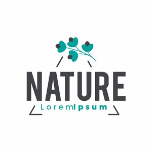 纯天然护肤品品牌logo设计素材