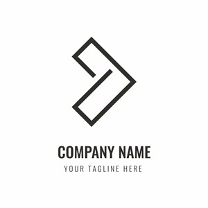 简单线条图标公司logo设计素材