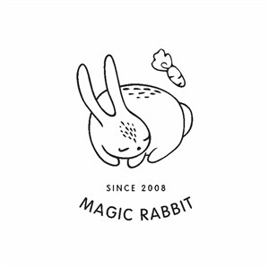 魔力兔图标设计矢量logo设计素材