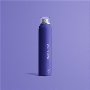 紫色发胶瓶样机