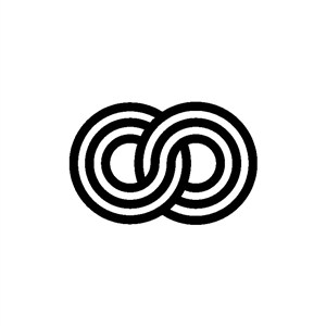 线条8商务贸易公司矢量logo设计素材