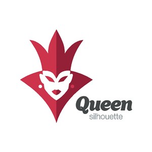 女王標志圖標美容醫療矢量logo素材