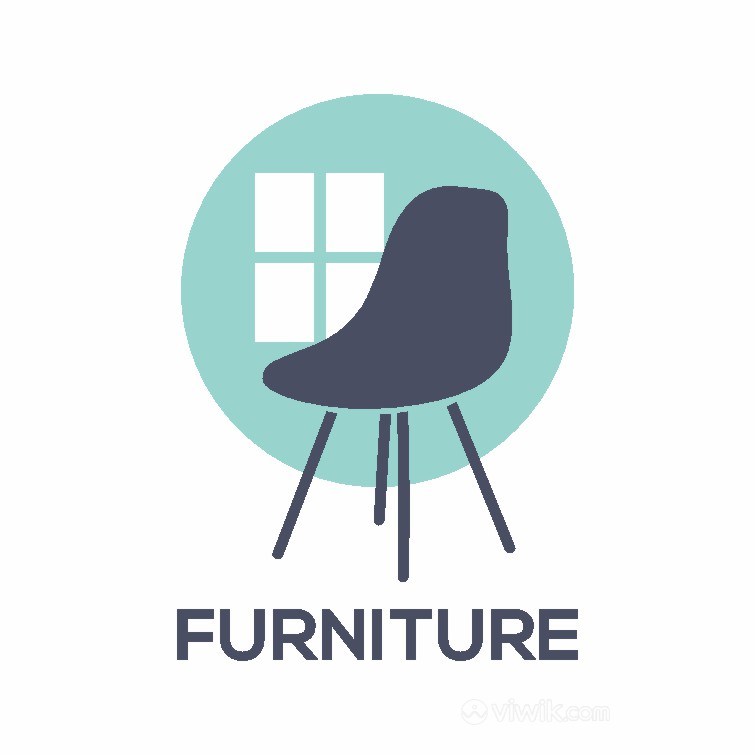 椅子窗户标志图标家具品牌矢量logo