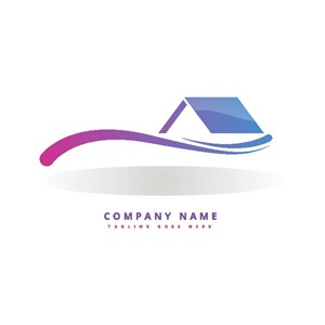 建筑圖標房地產公司logo設計素材
