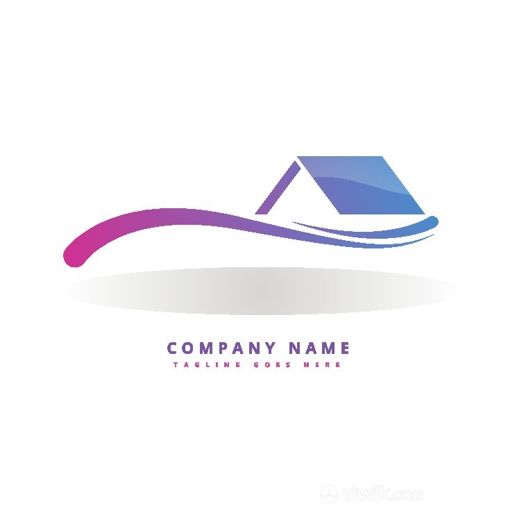 建筑图标房地产公司logo设计素材