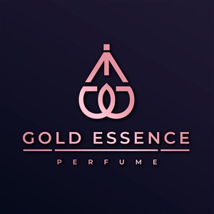 抽象瓶子圖標高級香水logo