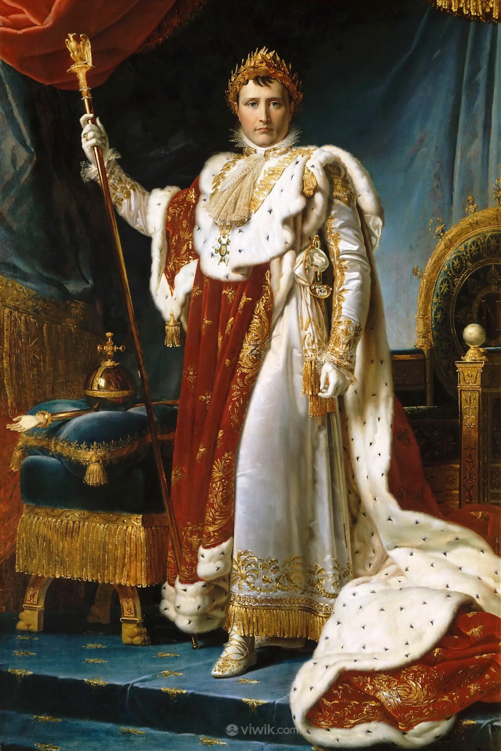拿破仑超写实人物油画艺术图片