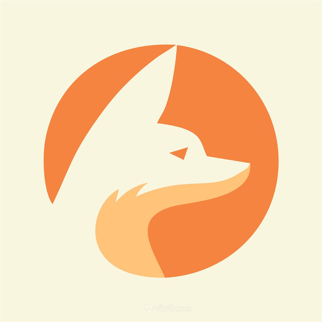 狐狸标志图标网络科技公司矢量logo设计素材