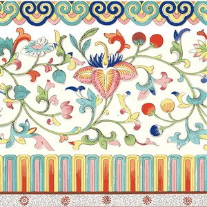 精美的中式传统古典花纹矢量素材