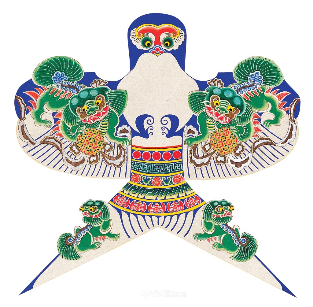 貔貅玳瑁燕子祥云风筝纸鸢传统文化图片