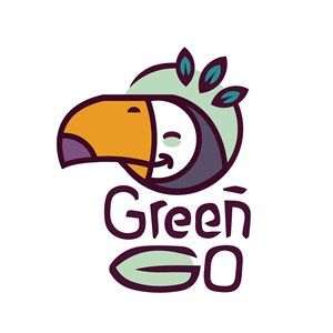 鹦鹉标志图标餐饮食品矢量logo素材
