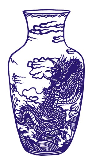 龙纹陶瓷国粹青花瓷中国风图片