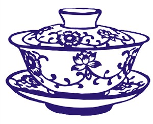 喝茶瓷器陶瓷国粹青花瓷中国风图片