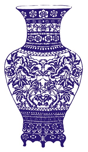 大装饰瓷器花瓶国粹青花瓷中国风图片