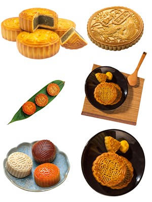 PNG美食中秋月饼图片
