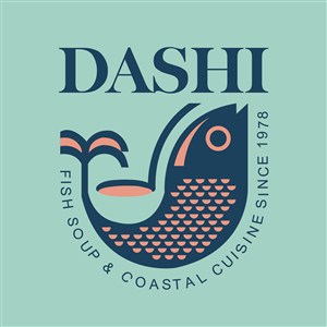 鱼标志图标食品矢量logo设计素材