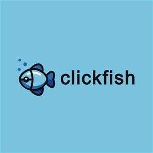 鱼标志图标网络科技矢量logo素材