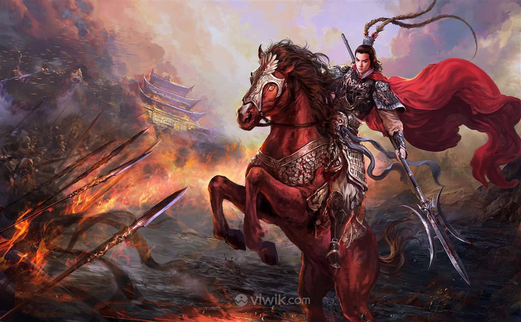 中国古代战将霸气壁纸图片