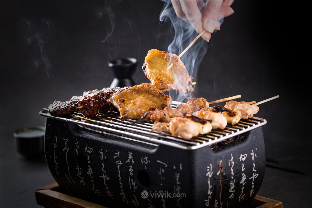 日本料理烧烤海鲜美食图片