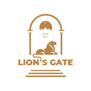 狮子门标志图标商务贸易矢量logo素材