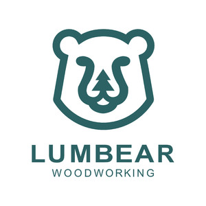 熊树标志图标商务贸易logo素材