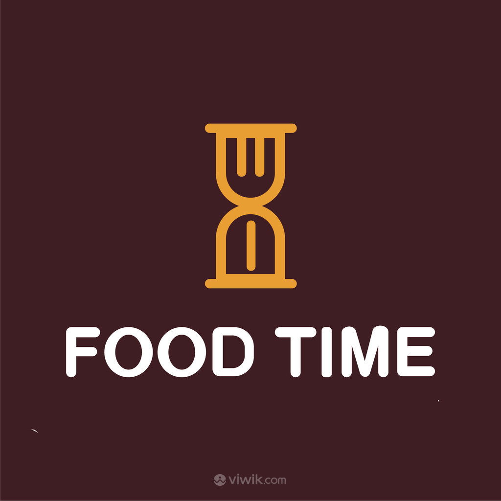 沙漏标志图标餐饮食品矢量logo