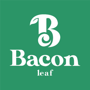 字母B樹葉標志圖標矢量logo素材