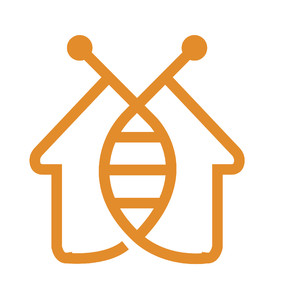抽象蝴蝶房子標志圖標矢量房地產logo素材