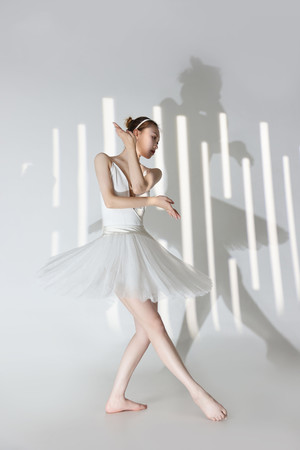 优雅的芭蕾舞蹈家气质美女图片