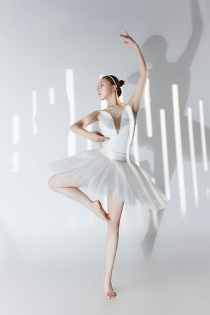芭蕾舞天鵝湖氣質美女圖片