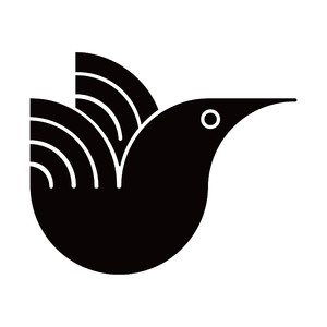 飞鸟标志图标矢量logo素材