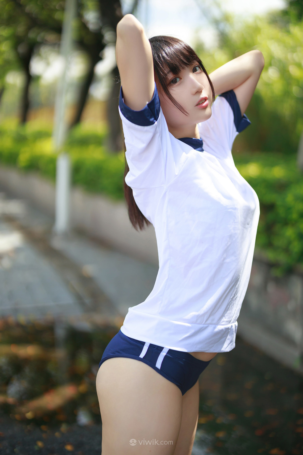 体操服清纯美女日本美女写真图片