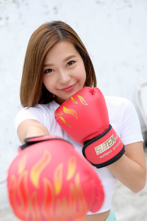 拳击美女写真日本美女图片