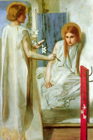 但丁·加百利·罗塞蒂人物油画作品欣赏