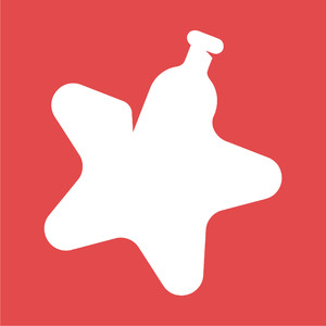 瓶子星星标志图标矢量logo素材