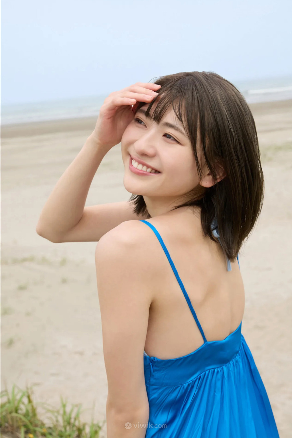 沙滩性感美女夏日风情日本美女图片