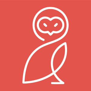 抽象猫头鹰标志图标矢量logo素材